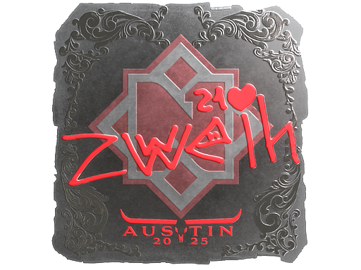 Sticker | zweih | Austin 2025 | Foil