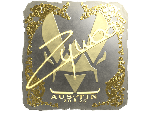 Sticker | ZywOo | Austin 2025 | Gold
