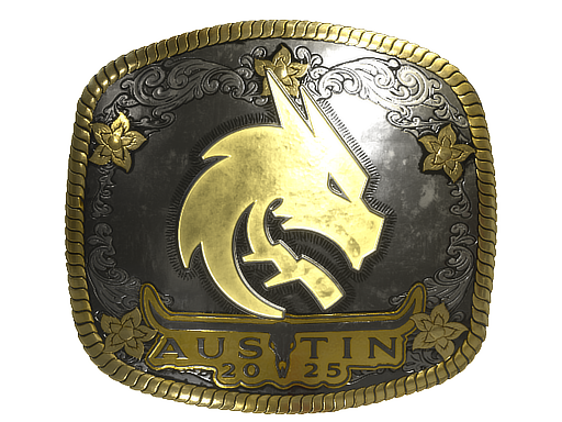 Sticker | Team Spirit | Austin 2025 | Gold