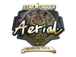 Sticker | Aerial | Berlin 2019 | Gold