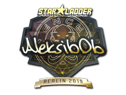 Sticker | Aleksib | Berlin 2019 | Gold