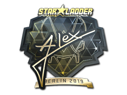 Sticker | ALEX | Berlin 2019 | Gold