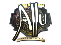 Sticker | allu | Berlin 2019 | Gold