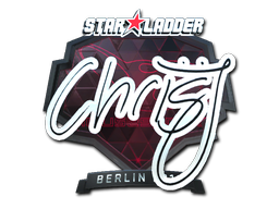 Sticker | chrisJ | Berlin 2019 | Foil