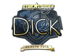 Sticker | DickStacy | Berlin 2019 | Gold