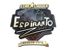 Sticker | EspiranTo | Berlin 2019 | Gold