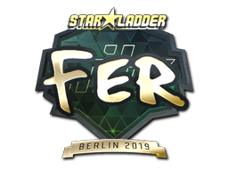 Sticker | fer | Berlin 2019 | Gold