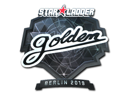 Sticker | Golden | Berlin 2019 | Foil