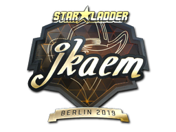 Sticker | jkaem | Berlin 2019 | Gold