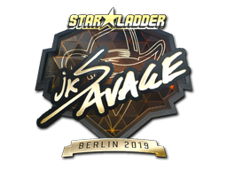 Sticker | jks | Berlin 2019 | Gold