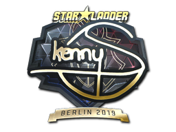 Sticker | kennyS | Berlin 2019 | Gold