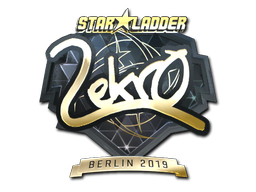 Sticker | Lekr0 | Berlin 2019 | Gold