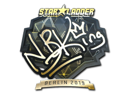 Sticker | NBK- | Berlin 2019 | Gold