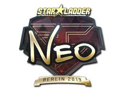 Sticker | NEO | Berlin 2019 | Gold