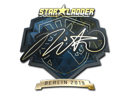 Sticker | nitr0 | Berlin 2019 | Gold