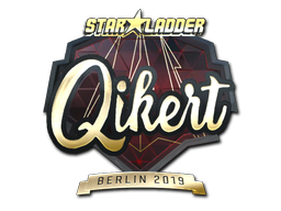 Sticker | qikert | Berlin 2019 | Gold