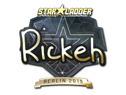 Sticker | Rickeh | Berlin 2019 | Gold