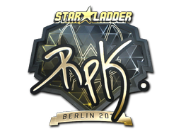 Sticker | RpK | Berlin 2019 | Gold
