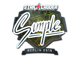 Sticker | s1mple | Berlin 2019 | Foil