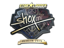 Sticker | shox | Berlin 2019 | Gold