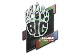 Sticker | BIG | Boston 2018 | Holo