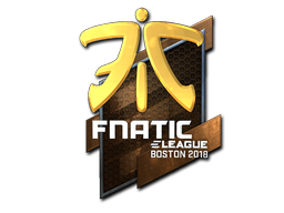 Sticker | Fnatic | Boston 2018 | Foil