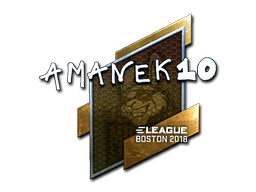 Sticker | AmaNEk | Boston 2018 | Foil