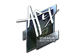 Sticker | apEX | Boston 2018 | Foil