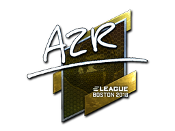 Sticker | AZR | Boston 2018 | Foil