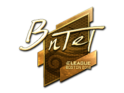 Sticker | BnTeT | Boston 2018 | Gold
