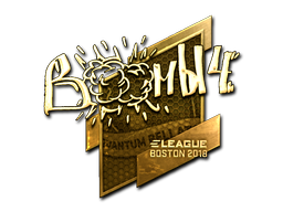 Sticker | Boombl4 | Boston 2018 | Gold