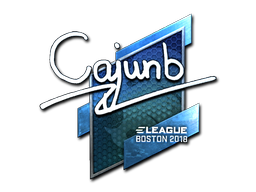Sticker | cajunb | Boston 2018 | Foil
