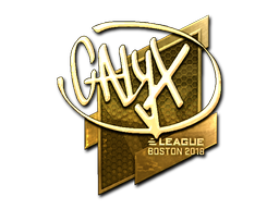 Sticker | Calyx | Boston 2018 | Gold