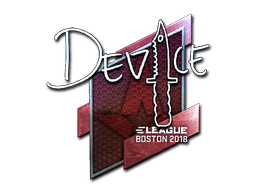 Sticker | device | Boston 2018 | Foil
