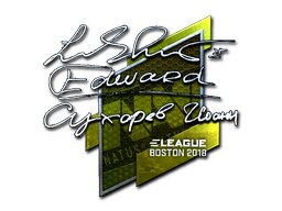 Sticker | Edward | Boston 2018 | Foil