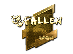 Sticker | FalleN | Boston 2018 | Gold