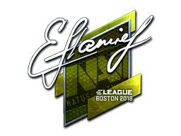 Sticker | flamie | Boston 2018 | Foil