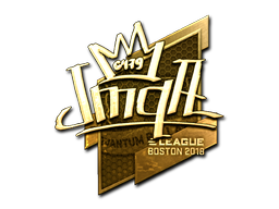 Sticker | jmqa | Boston 2018 | Gold