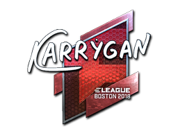 Sticker | karrigan | Boston 2018 | Foil