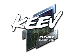Sticker | keev | Boston 2018 | Foil