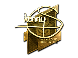 Sticker | kennyS | Boston 2018 | Gold