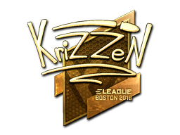 Sticker | KrizzeN | Boston 2018 | Gold
