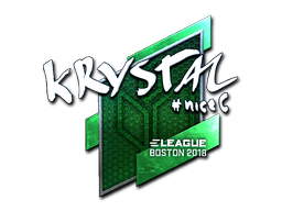 Sticker | kRYSTAL | Boston 2018 | Foil