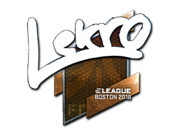 Sticker | Lekr0 | Boston 2018 | Foil