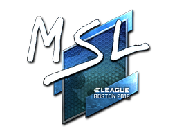 Sticker | MSL | Boston 2018 | Foil