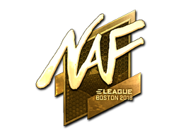 Sticker | NAF | Boston 2018 | Gold