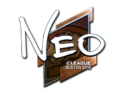 Sticker | NEO | Boston 2018 | Foil