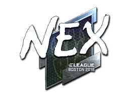 Sticker | nex | Boston 2018 | Foil