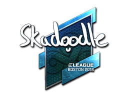 Sticker | Skadoodle | Boston 2018 | Foil