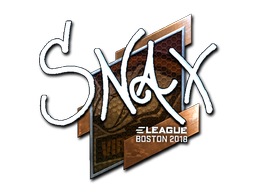 Sticker | Snax | Boston 2018 | Foil